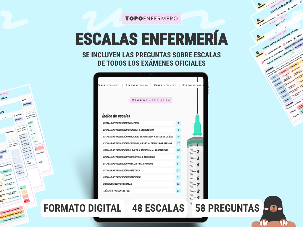 Escalas enfermería