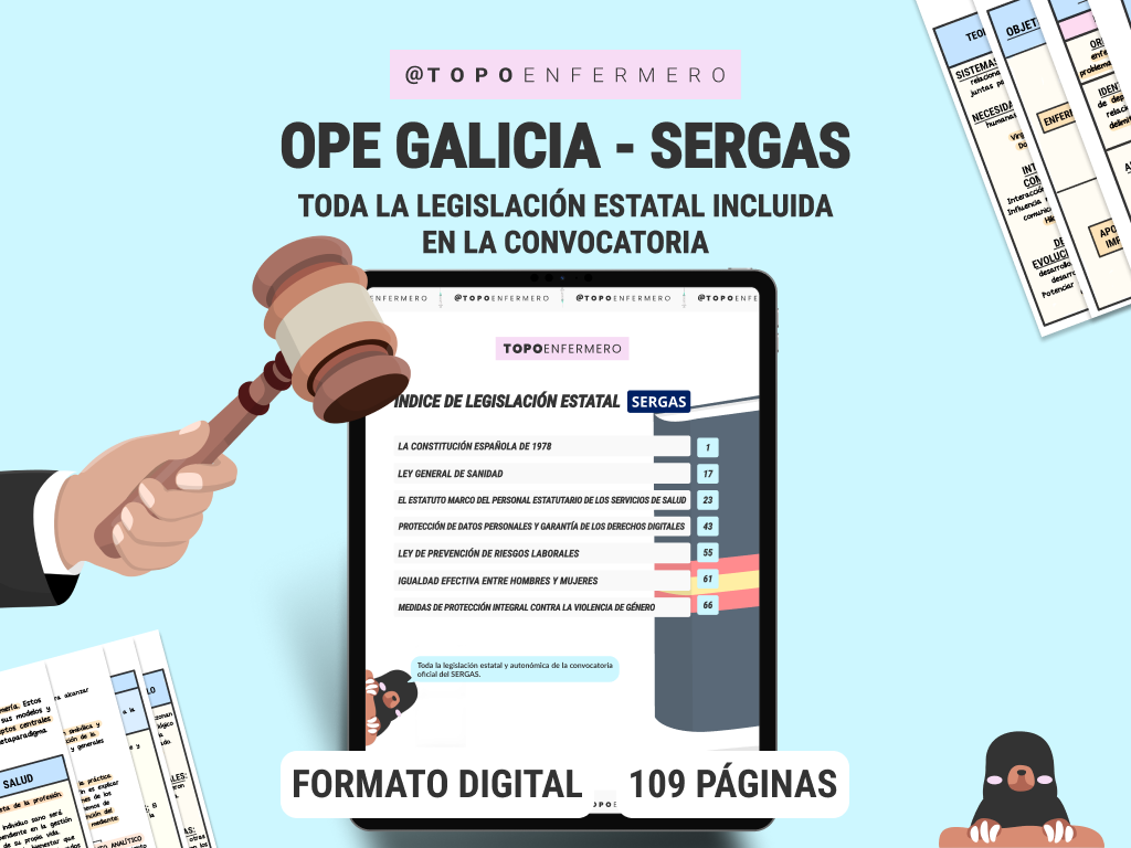 Índice Estatal OPE SERGAS Legislación