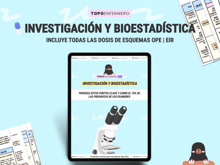 Esquemas Investigación Enfermería PDF para OPE y EIR – Topo Enfermero